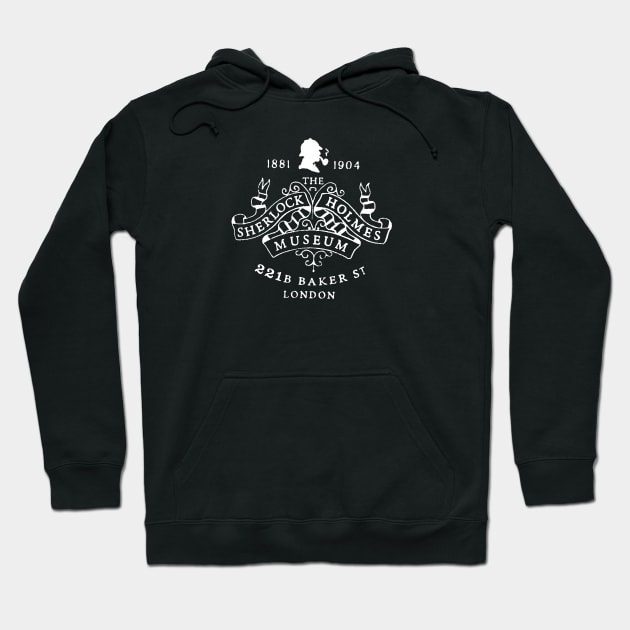 Sherlock Holmes Museum logo Hoodie by tdilport